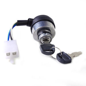 4 Wire Ignition Key Switch fit for Chinese Gasoline Generator 2KW 3KW 168F 170F~