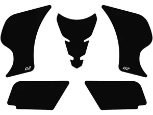 WORLDWALK for KAWASAKI:ZX-14R(2012-) Black g2-36 G2 Protection Tank Pad - Picture 1 of 6
