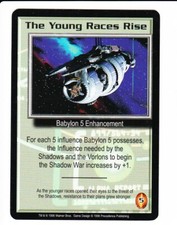 BABYLON 5 CCG Shadows THE YOUNG RACES RISE