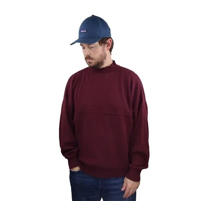 Vintage Pendleton Lobo Sweater Mens L Red Chunky Pullover Cable Knit 90s Retro - Image 1 of 4