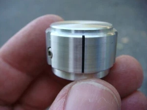 EIN SET (7) ALKOKNÖPFE Dual-Set-Schraube Aluminiumknöpfe KHF-900A -- Neu unbenutzt - Bild 1 von 12