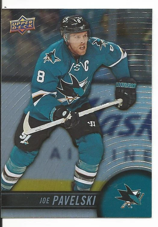 2017-18 Joe Pavelski Tim Hortons Canada Base Card #7 Mint - Image 1 of 1
