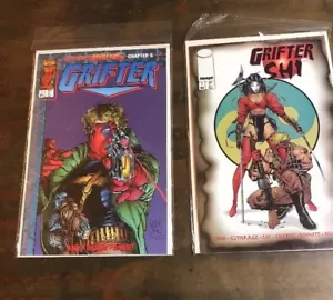 Grifter / Shi #1,2 (mar/abr 1996, imagen) Grifter 1 World Storm Rising Sharp - Imagen 1 de 4