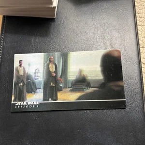 Star Wars Epsidode 1 The Phantom Menace 3di WideVision Topps #24 Obi-Wan - Picture 1 of 2