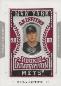 2003 UD Patch Collection Baseball Jeremy Griffiths #154 RI, RC - Picture 1 of 1