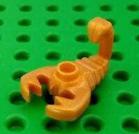 x1 NEW Lego Pearl Gold Scorpion Minifig PERL GOLD