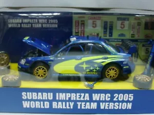 WOW EXTREMELY RARE Subaru Impreza 2005 WRC Solberg Diorama Camber 1/24 Hotworks - Picture 1 of 12
