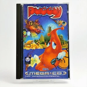 Sega Mega-CD juego: Puggsy - embalaje original e instrucciones PAL Reino Unido Versión | Sistema de discos - Imagen 1 de 4