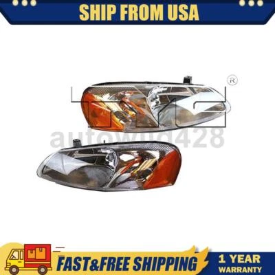 Conjunto de faros izquierdo derecho 2X TYC para Dodge Stratus 2003 2004 2005 2006 Foto 1 de 4