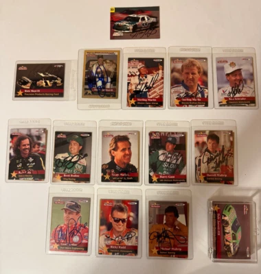 Maxx Special Edition Cards (1993)- 24 Various Driver signed Cards - Image 1 of 2