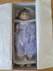 NIB Vintage Storybook Heirlooms Just Magic Savannah Doll 18" Brunette Brown Eye - Picture 1 of 9