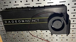 Radeon Instinct MI25, MI50, MI60 120mm Flat(ish) Cooling Shroud