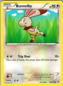 Bunnelby 120/160 Common Regular XY - Primal Clash LP - Imagen 1 de 2