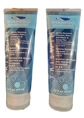 Champú para nadadores X2 TRISWIM eliminación de cloro Tri Swim 8,5 fl oz  Foto 1 de 4