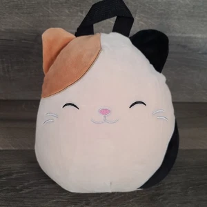Squishmallows Backpack Cam the Calico Cat Plush Bookbag Cute Purse - Picture 1 of 8