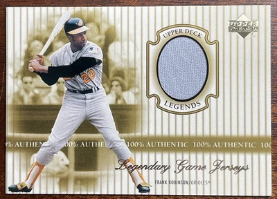 PARCHE USADO CAMISETAS JUEGO LEGENDARIO FRANK ROBINSON 2000 UD LEGENDS Foto 1 de 2