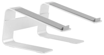 Supporto Per Laptop In Metallo Fino A 17", Argento - LAPSTAND-2 - Immagine 1 di 3