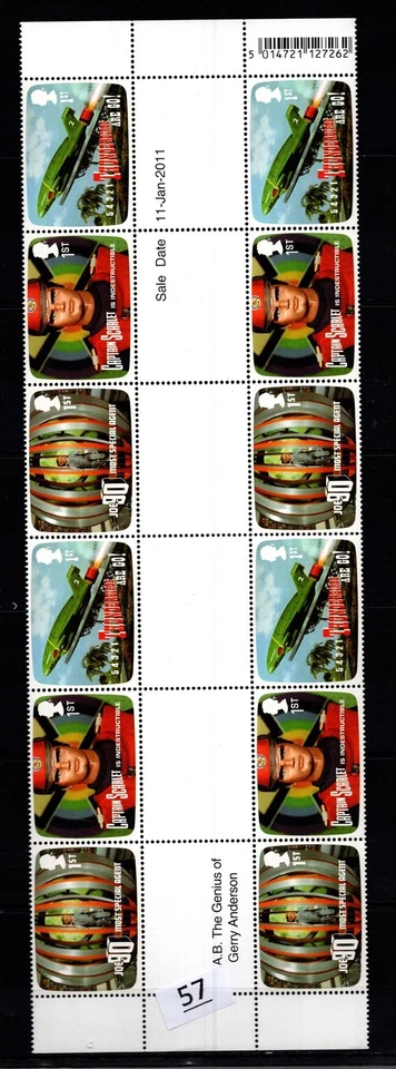 / GRAN BRETAÑA - MNH - CULTURA - 2011 Foto 1 de 1