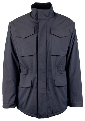 Giacca impermeabile uomo Michael Kors manica lunga campo blu XXL