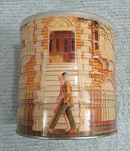 Vintage 1994 Maxwell House Coffee 6" Empty Tin Can Randy Souders Art Lithograph - Picture 1 of 7