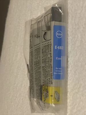 NEW Sealed Cyan Ink Cartridge Espon E-682 - Image 1 of 3