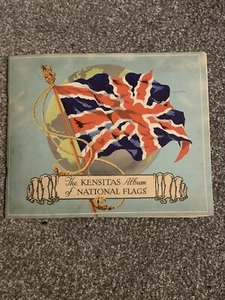 the KENSITAS album of NATIONAL FLAGS - With 18 Stickers - Picture 1 of 4