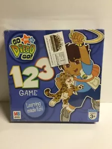 GO DIEGO GO! 123 Preschool Learning Board Game Milton Bradley Nick Jr. Complete! - Picture 1 of 3
