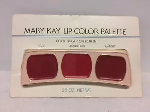 Vintage Neu Mary Kay Lippenfarbpalette Cool Beige Kollektion - Kostenloser Versand - Bild 1 von 6