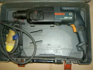 bosch gbh 2 se 110 volt sds plus hammer drill used complete in carry case - Picture 1 of 4