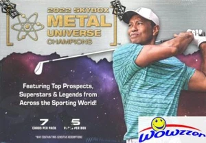 2022 UD Skybox Metal Universe Champions EXLUSIVE Factory Sealed Blaster Box - Picture 1 of 2