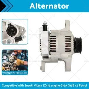 Alternator Suitable For Suzuki Vitara SZ416 G16A G16B 1.6L Petrol 1988-1999 - Picture 1 of 5