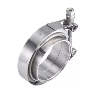 Edelstahl V Band Schelle Set Turbo Abgasanlage Schnellverschluß 60 mm 2,36 " - Bild 1 von 4