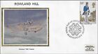 Rowland Hill Creator of The Post Office Airmail Ireland Colorano Silk FDC 1979