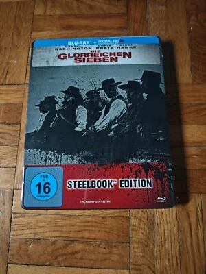 Die glorreichen Sieben 	The Magnificent Seven Steelbook NEU NEW & OVP - Bild 1 von 2