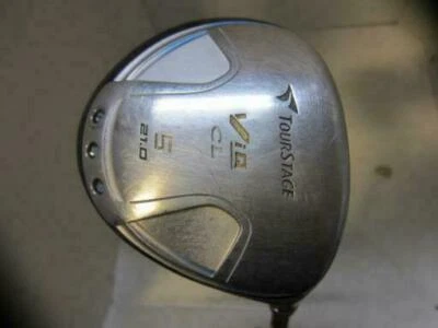 GOLF FAIRWAY WOOD BRIDGESTONE TOUR STAGE V-IQ CL 2008 BLUE LADIES 5W L-FLEX - Image 1 of 4