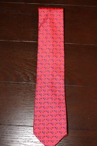 MARCHESI Mens Silk Classic 60" x 3 1/2" Neck Tie - Italy - NEW - PINK - Picture 1 of 5