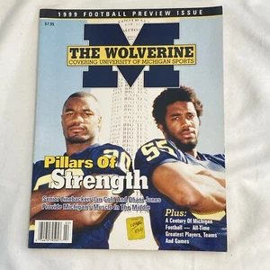 The Wolverine Magazine 1999 Football Preview Issue Ian Gold / Dhani Jones - Picture 1 of 11