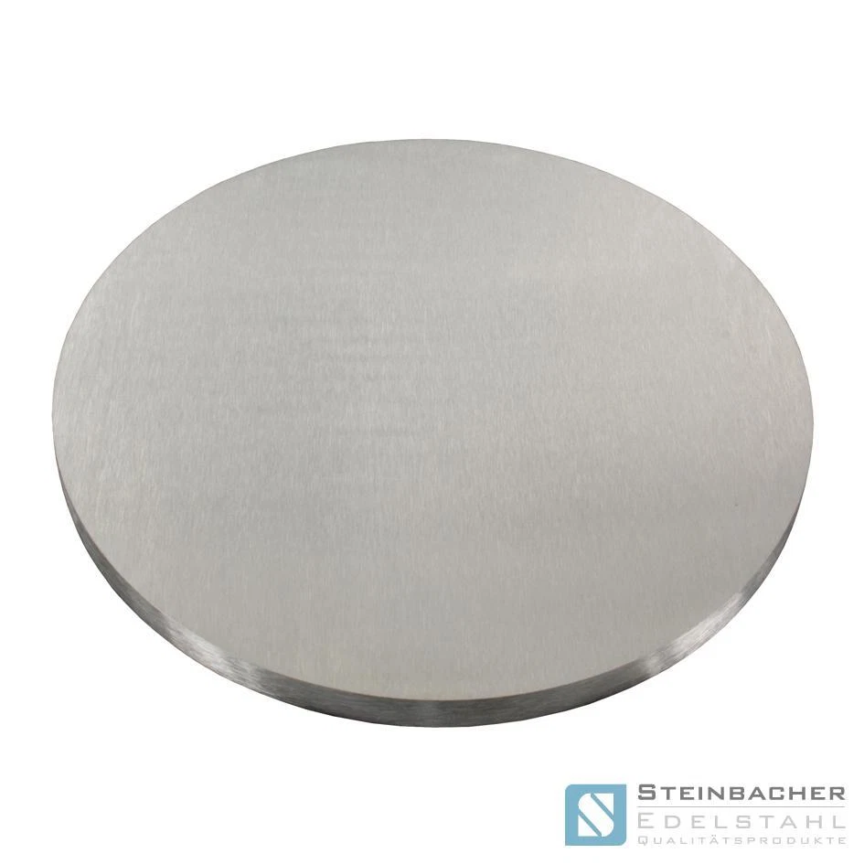 STEINBACHER-EDELSTAHL Edelstahl Ronde V2A Ø 30-150mm Ankerplatte Flansch Deckel Bodenplatte Platte #20