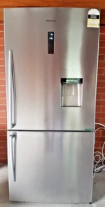 Hisense 514L Bottom Mount Refrigerator Stainless Steel HR6BMFF514SW - Picture 1 of 7