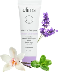 Travel Size Nano Hydroxyapatite Toothpaste Fluoride Free - Xylitol Remineralizin - Picture 1 of 9