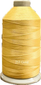 Gold  Wooly Nylon Thread - 10,000 yds - Picture 1 of 1