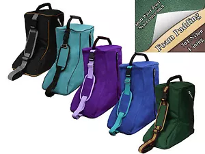 Bolso de transporte de botas occidentales acolchado 3 capas impermeable de nailon a juego bolsas de transporte Tahoe - Imagen 1 de 10