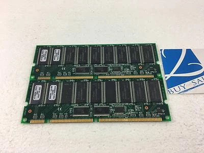 Lot of 2 - Infineon KT0J650-IND75 512MB 168p PC133 CL3 ECC RDIMM - Image 1 of 4