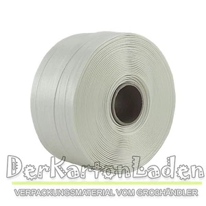 1 Rolle Umreifungsband Textil 19 mm 400 m 975 KG Band Textilband Kern 76 mm - Bild 1 von 1