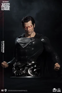 Infinity Justice League Zack Snyder Blackening Superman 1/1 bust Statue IFM0039 - Picture 1 of 9