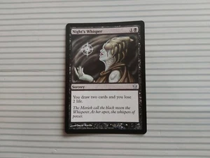 Magic: the Gathering Cards - Fifth Dawn ~ Uncommon ~ Night's Whisper - Picture 1 of 1