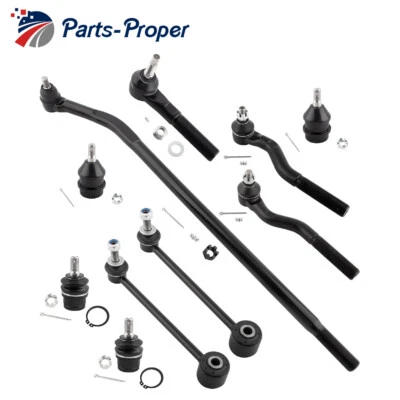 Комплект передней задней подвески Qty(10) Drag Link для Jeep Wrangler JK 2007 2008-2017 годов выпуска - Изображение 1 из 4