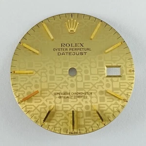 RELOJ ROLEX DATEJUST 16013 ESFERA DE COMPUTADORA CHAMPÁN 28 MM (REEDICIÓN Y 100% ORIGINAL) - Imagen 1 de 6