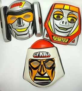 Mighty Gobots Leader 1 Scooter Máscaras Cykyll Plastirama Argentina Original Años 80 - Imagen 1 de 4