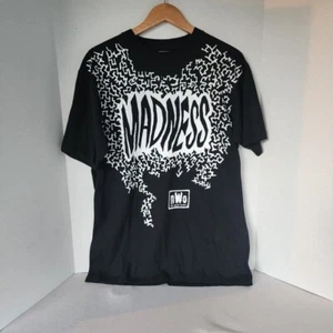RARE Vintage Pro Wrestling Shirt NWO WCW MADNESS Randy Savage Men's Shirt L EUC - Bild 1 von 3